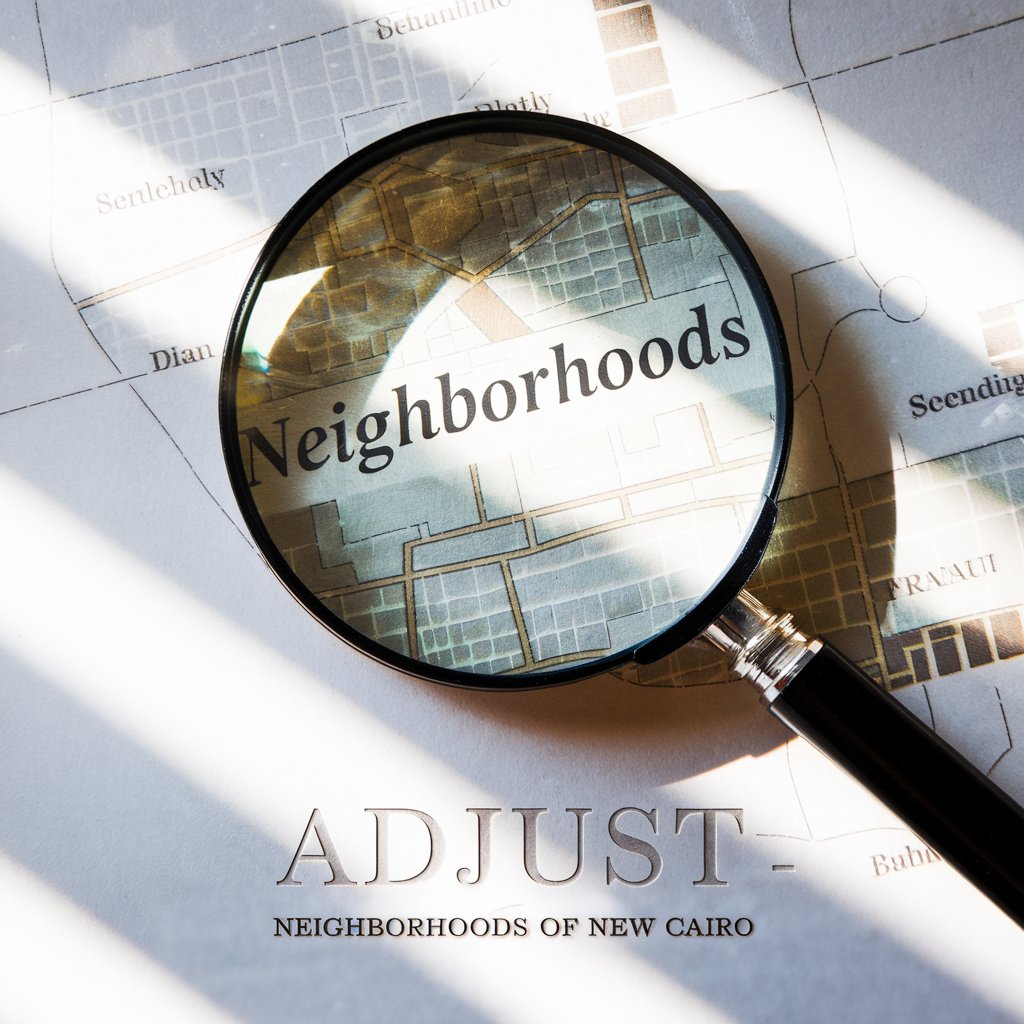 Neighborhoods of New Cairo أحياء مدينة القاهرة الجديدة 1